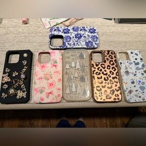 Lot of 20 IPhone 15Pro Max Floral and Patterned Phone Cases Set